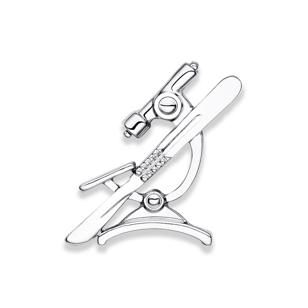 เข็มกลัดโลหะรูปกล้องจุลทรรศน์แ - Medical Lab Supplies บทวิจารณ์และราคา