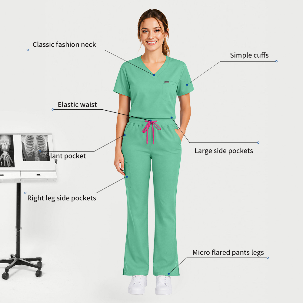 ชุดพยาบาล ชุดแพทย์ ชุดผ่าตัด ช - Medical Lab Coat บทวิจารณ์และราคา