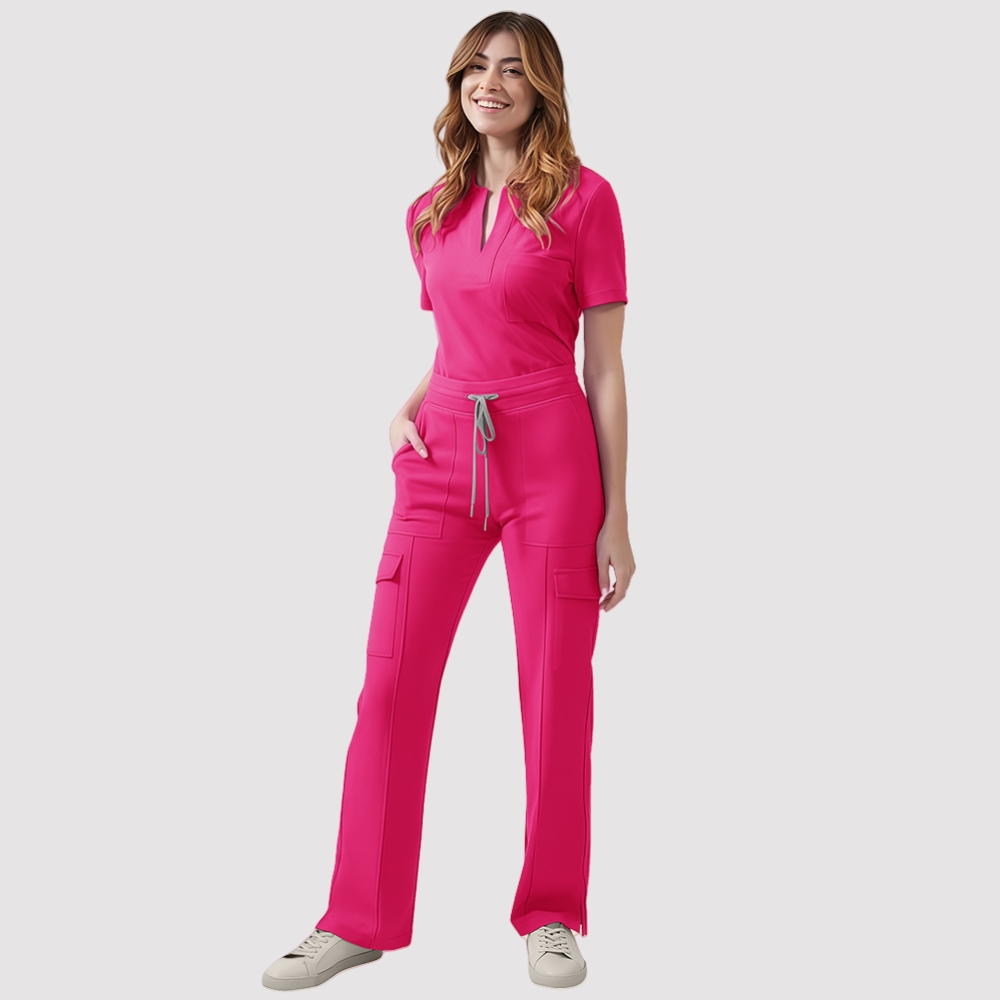 ใหม่ขัดชุดหลายเสื้อแขนสั้นกางเ - Medical Lab Coat บทวิจารณ์และราคา