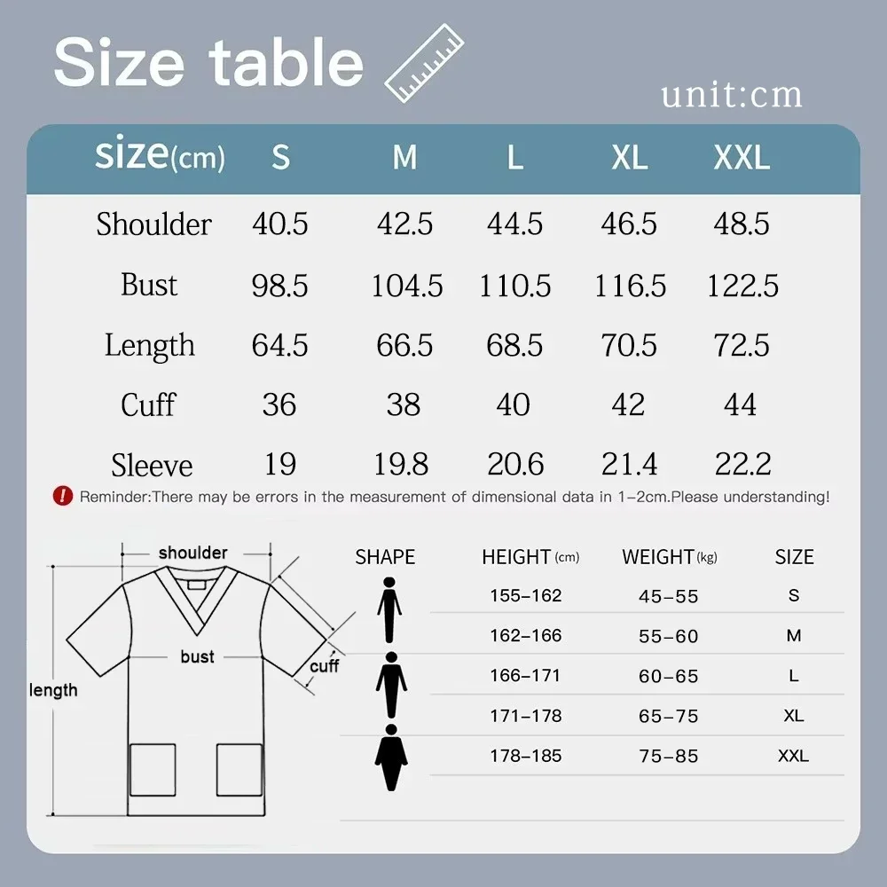 Women Short Sleeve V Neck Shir - Medical Lab Hospital บทวิจารณ์และราคา