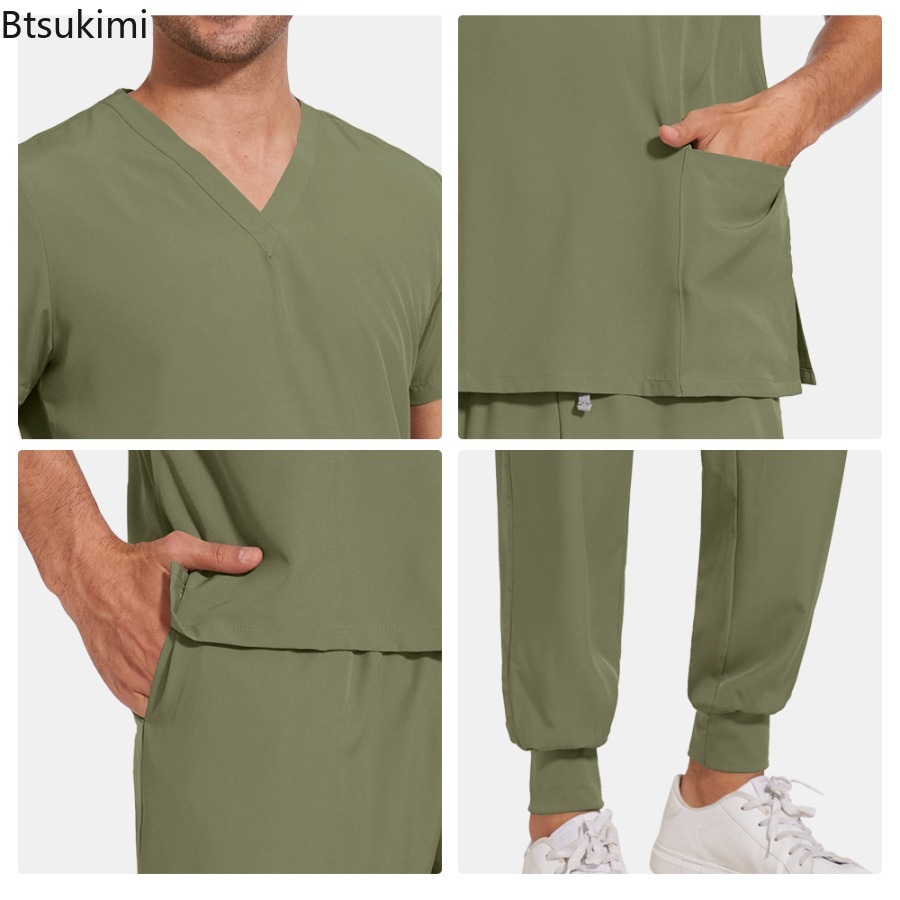 ชุดสครับ ชุดยูนิฟอร์ม พยาบาล ช - Lab Coat Medical บทวิจารณ์และราคา