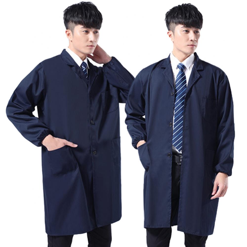 กันฝุ่นผู้ชายที่ทำงานเสื้อผ้าแ - Lab Coat Medical บทวิจารณ์และราคา