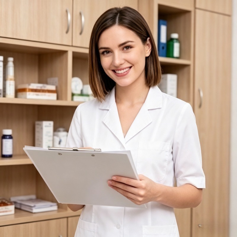 เสื้อผ้าทำงานของช่างเสริมสวยใน - Lab Coat Medical บทวิจารณ์และราคา